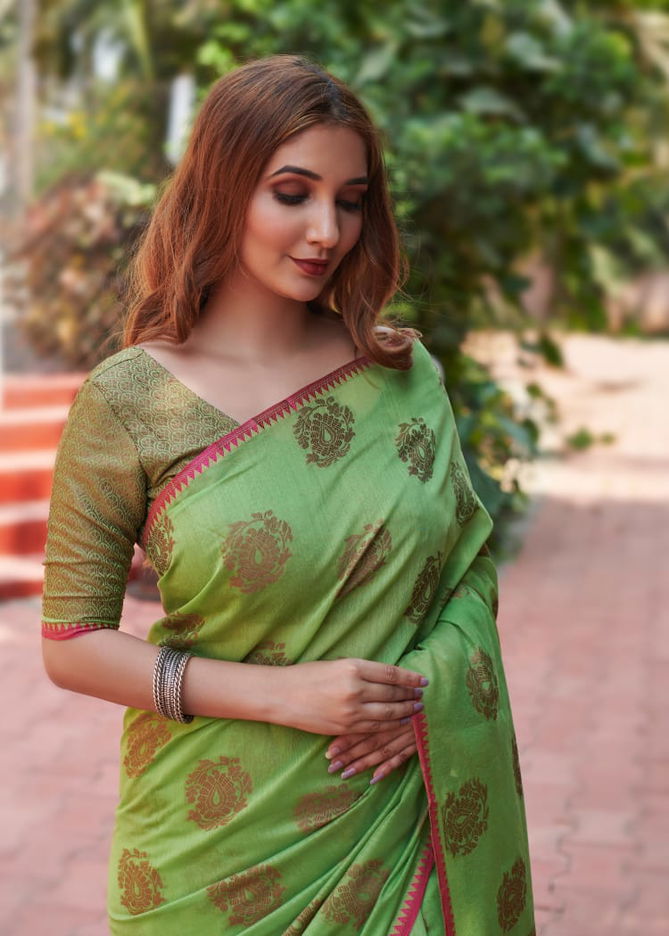 Rajyog Aneek Silk Casual Wear Latest  Fancy Cotton Saree Collection